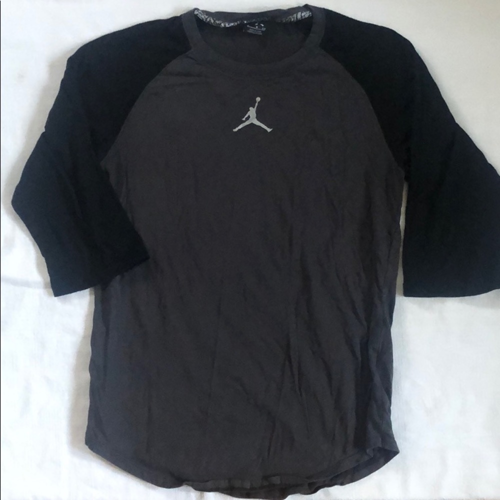 Jordan brand 3/4 baseball tee
